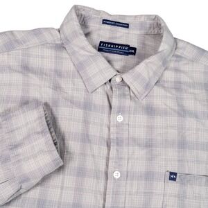 Fish Hippie Plaid‎ Button Up Shirt Rumfront Collection XXL